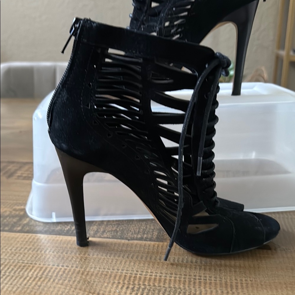 Elegant Black Stiletto Heels